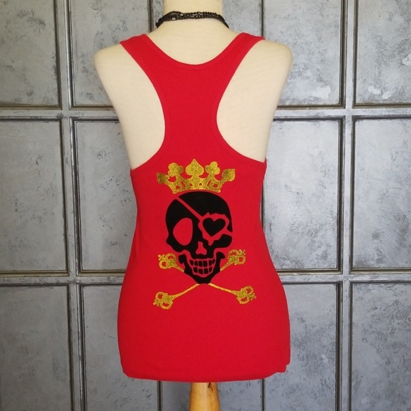 American Apparel Classic Girl Embellished Tank Top - Picture 2 of 5